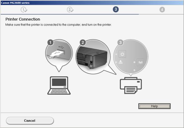 Canon Knowledge Base Connect Your Pixma Mg3600 Series Printer Via Usb To A Windows Pc 7961